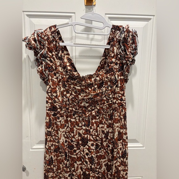 Love The Label by Anthropologie Mirabelle Ruffle Floral Maxi Dress - Picture 5 of 7